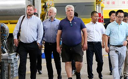 Denmark customer visit Sinoroader